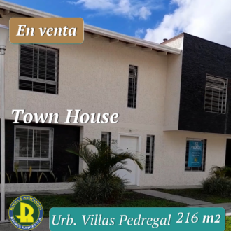Town House en la Urb. La Pedregosa, Res. Villas Pedregal, Mérida, Venezuela